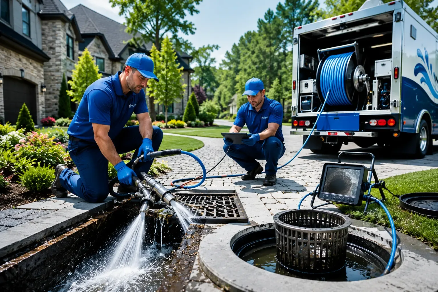 Local outdoor drain cleaning professionals in Hillsboro, IA